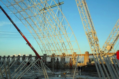 韩城大门网架工程