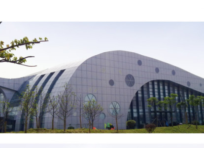 韩城会议中心外景网架工程